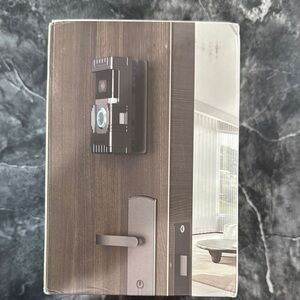 Black Video Doorbell with Camera